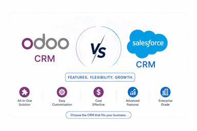 Odoo CRM vs Salesforce CRM