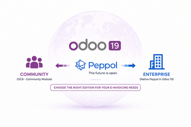 Odoo Peppol Community vs Enterprise