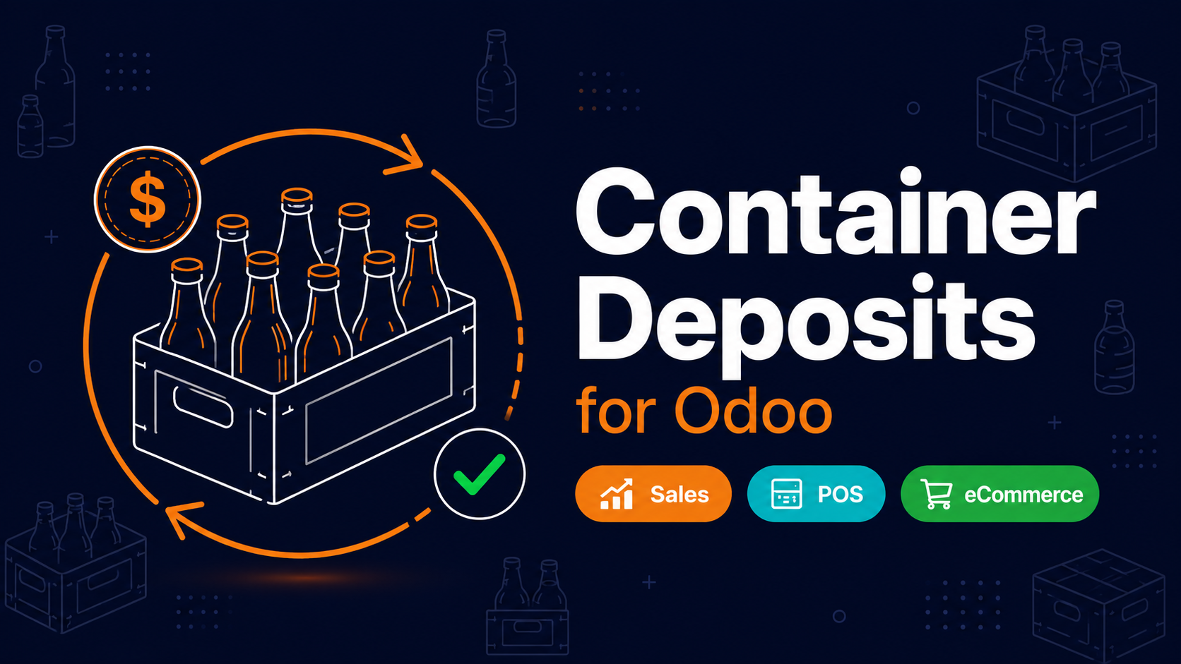Container Deposit Command Center dashboard in Odoo
